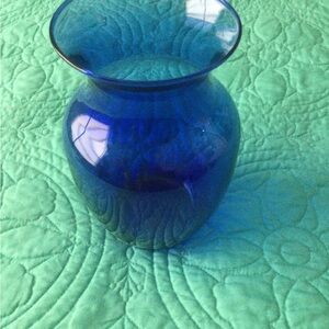 Blue vase